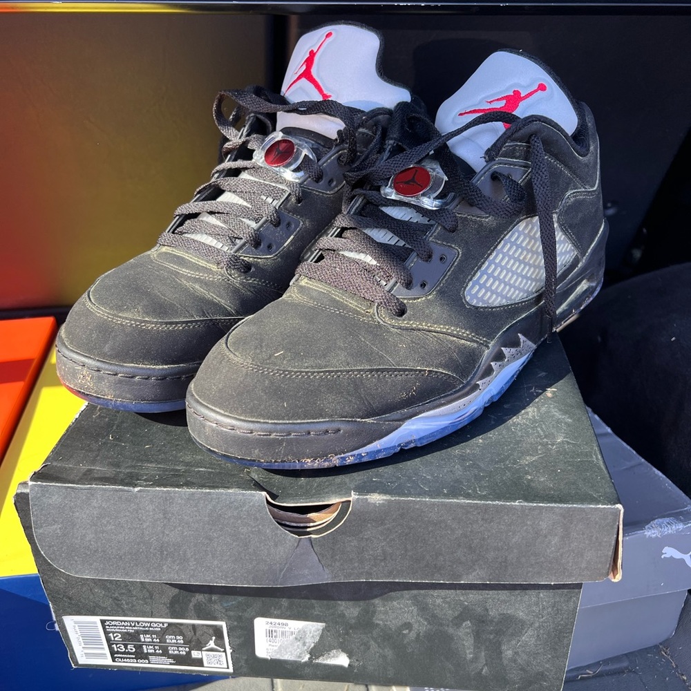 Jordan 5 low golf shoe